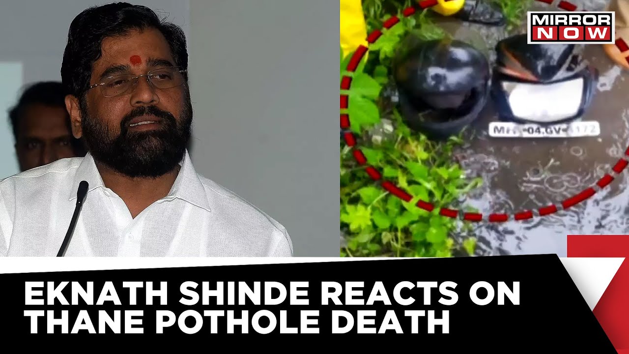 LocalDisco69810's tweet card. Eknath Shinde Reacts To Thane's Pothole Death; Affirms To Not Have...