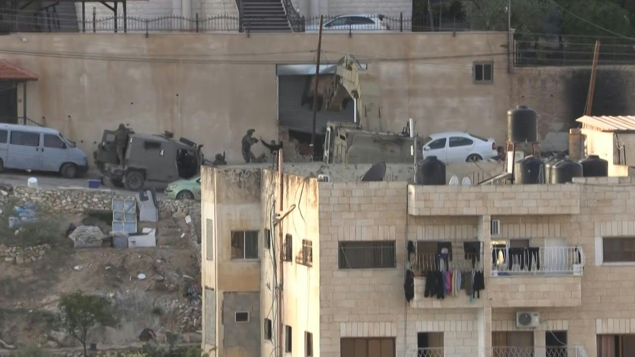 MizzimaNews's tweet card. Israeli forces in West Bank shoot two men after surrender