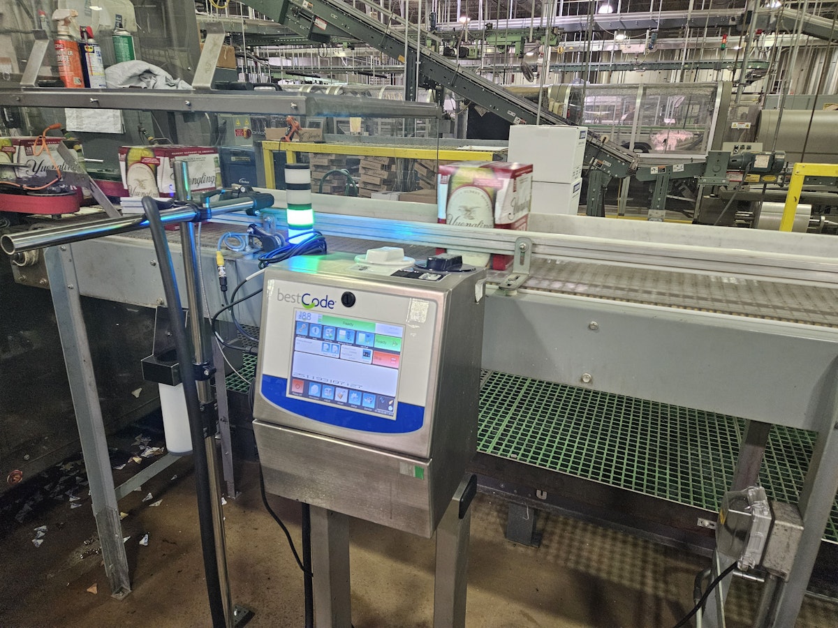 bestcodecoding's tweet card. From date codes on the bottoms of cans to codes that go on reusable kegs to codes printed on paperboard cartons, this brewery is investing in CIJ printing.