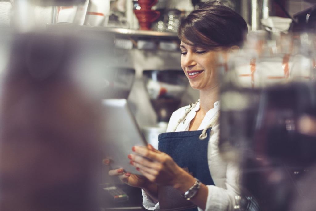 Entrepreneur's tweet card. The right technology will create a database that helps you personalize each customer interaction.