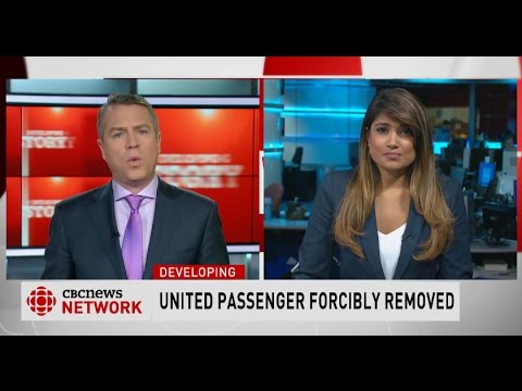 davehale13's tweet card. United Airlines forcibly removes passenger from overbooked flight