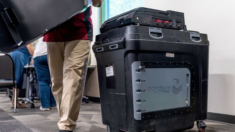 ALT_uscis's tweet card. Dominion Voting Systems, the election vendor that was falsely accused of rigging the 2020 election, is being sold and rebranded as Liberty Vote effective immediately.