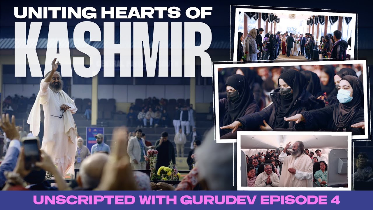 Mkadari's tweet card. Bringing A Revolution In Kashmir! | Unscripted With Gurudev Episode 4