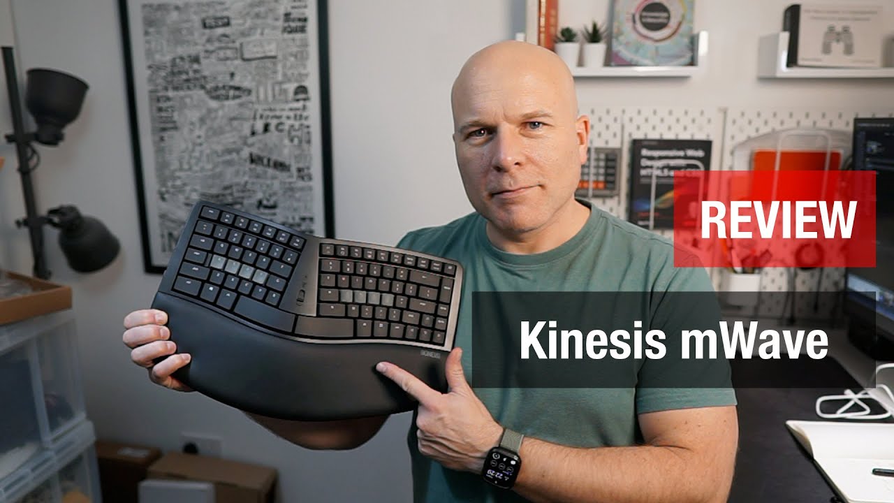kinesisergo's tweet card. Review: Kinesis mWave Mechanical ergonomic keyboard