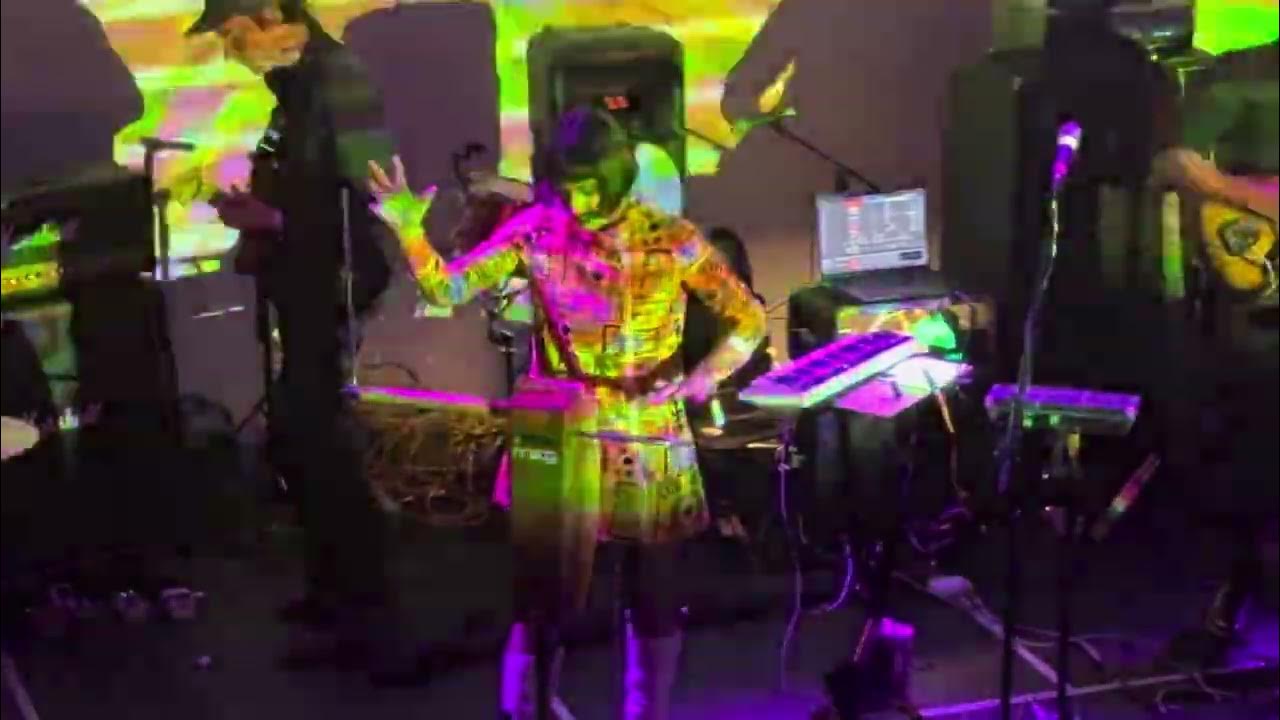 g_ack's tweet card. The Octopus Project live at Parish for SXSW