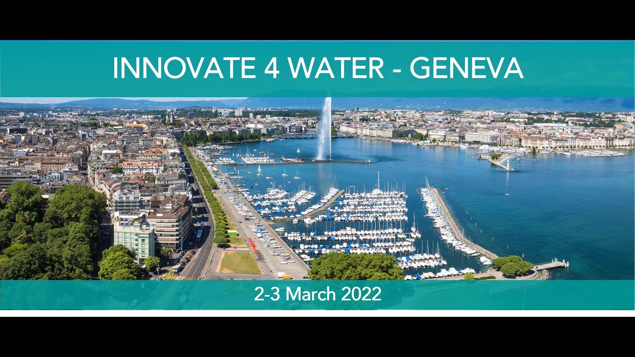 IntentForChange's tweet card. "Innovate 4 Water" Geneva - 2 March 2022 (day 1)