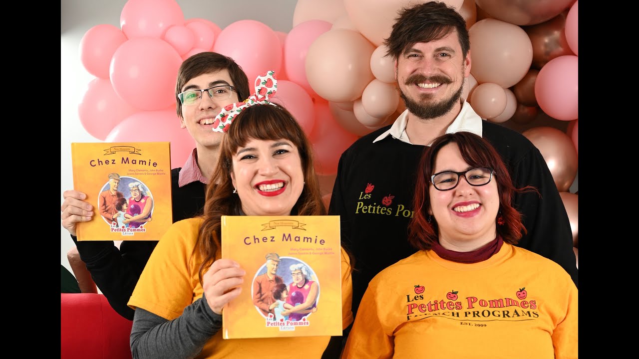 LPPCamp's tweet card. Les Petites Pommes Readers Project - Mini-Documentary