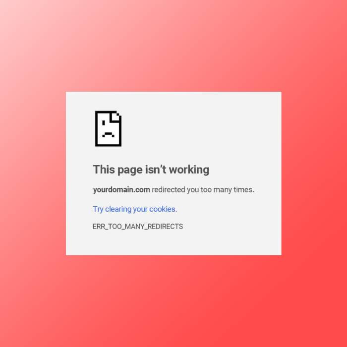 RaiolaNetworks's tweet card. ¿Tienes problemas con el error ERR_TOO_MANY_REDIRECTS en tu web? Te explicamos las causas y cómo resolverlo paso a paso.