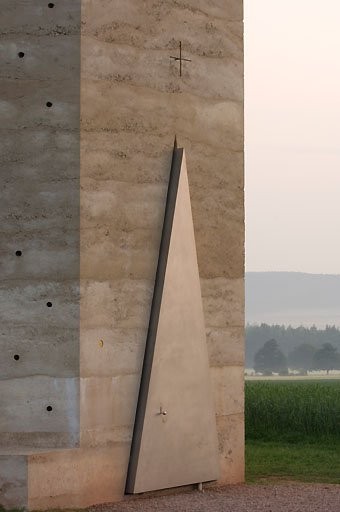 SCHLUEBarch's tweet card. “In order to design buildings with a sensuous connection to life, one must think in a way that goes far beyond form and construction.” This quote...