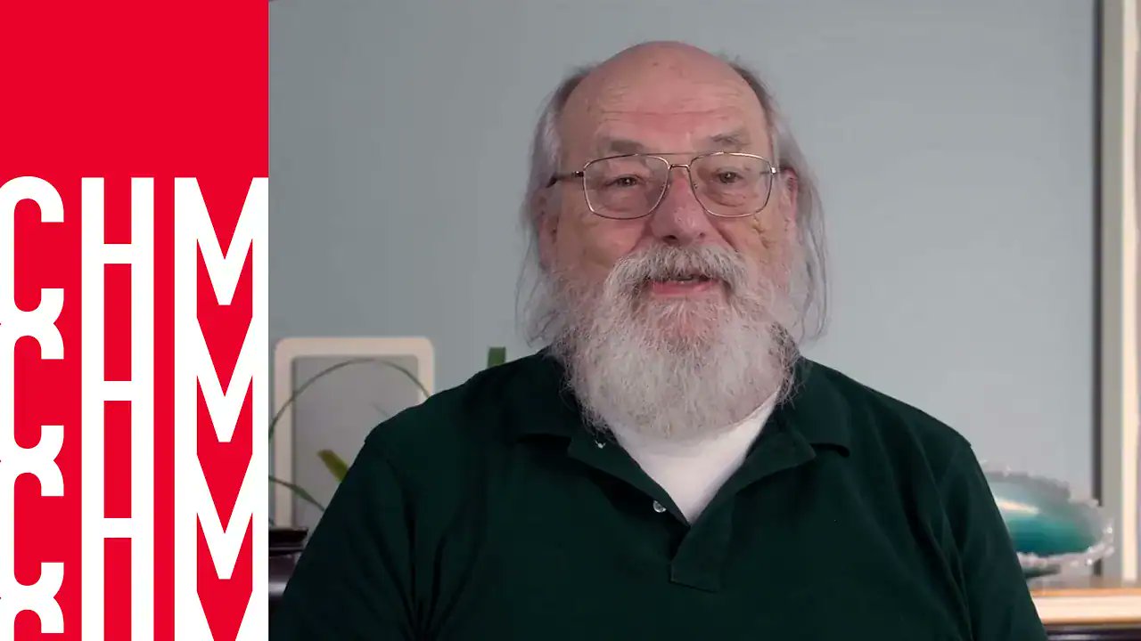 ComputerHistory's tweet card. Ken Thompson, one of the foremost programmers and computer scientists of the last 50 years, shares stories about his life and career in a newly released oral history.