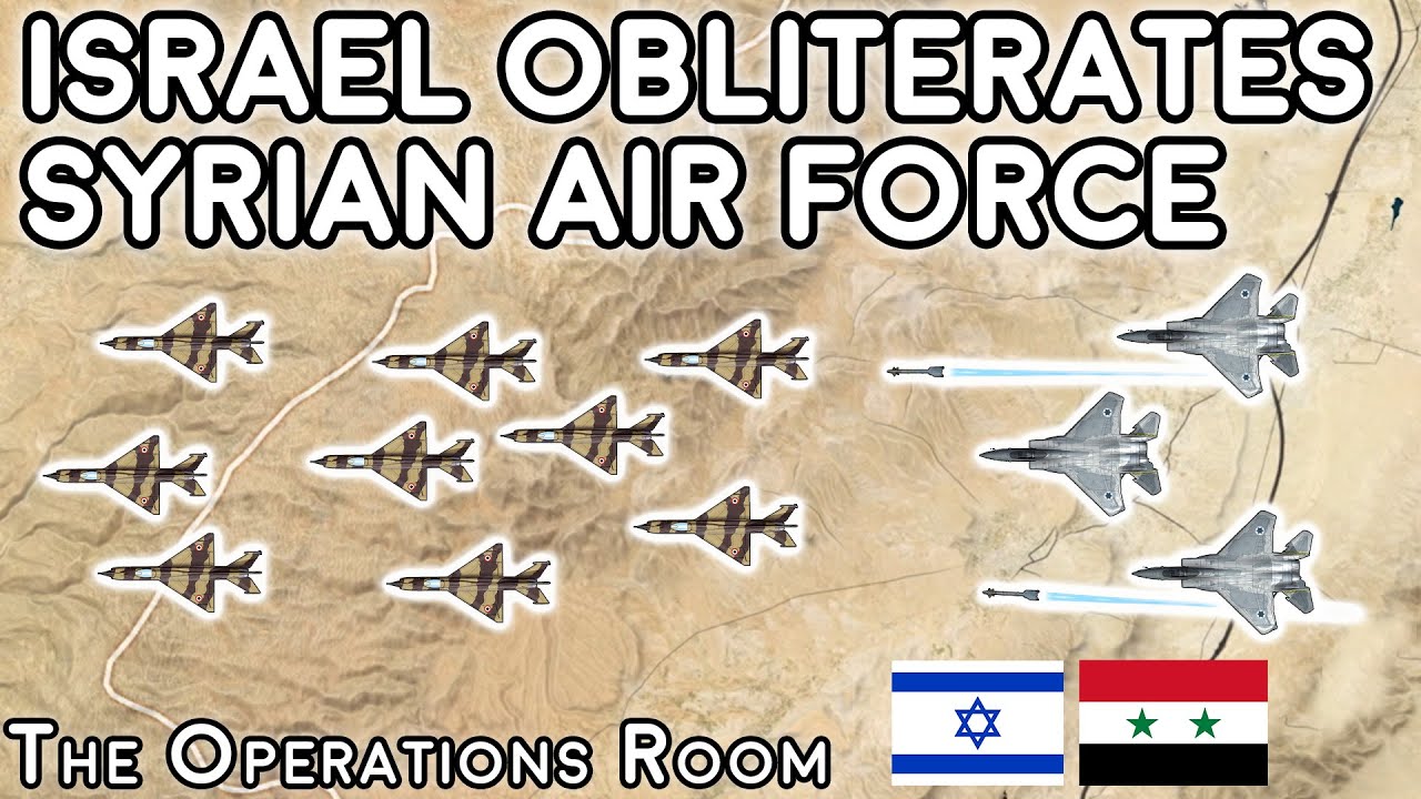 KBOUTSELAKOS's tweet card. Operation Mole Cricket 19 - Israel Obliterates the Syrian Air Force...