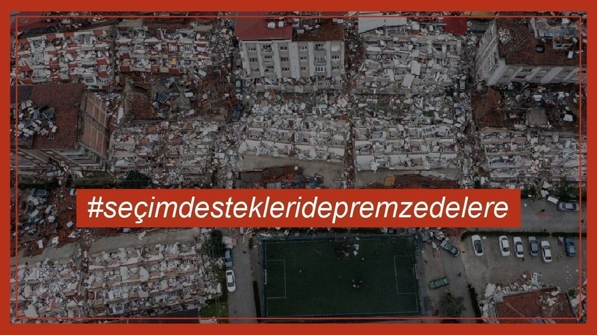 glysrc's tweet card. Siyasi Partiler Seçim Desteklerini Depremzedeler İçin Kullansın