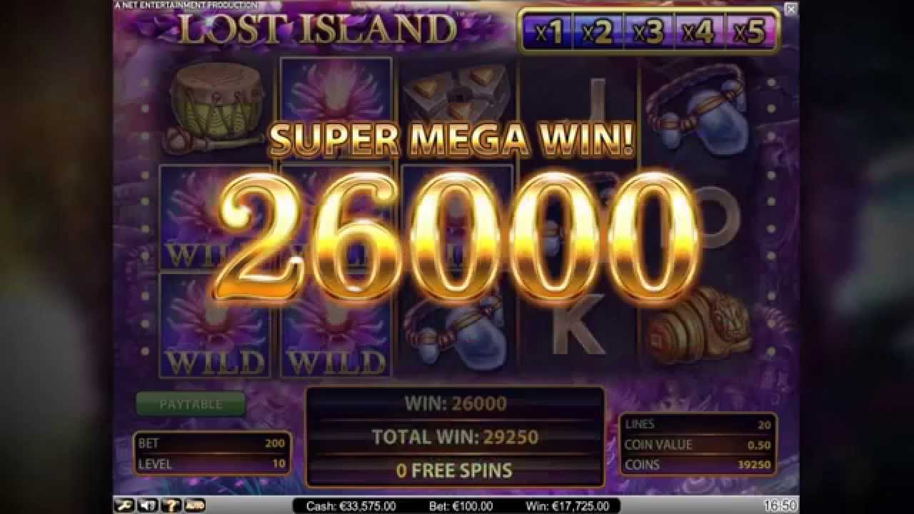 pypuhafihiwu's tweet card. Lost Island BIG WIN Video Slot Netent
