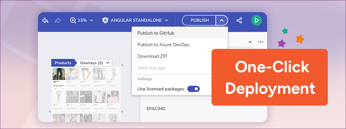 zdkolev's tweet card. App Builder now enables one-click deployment, connecting directly to GitHub and Azure. See how to push your generated applications to live repositories.