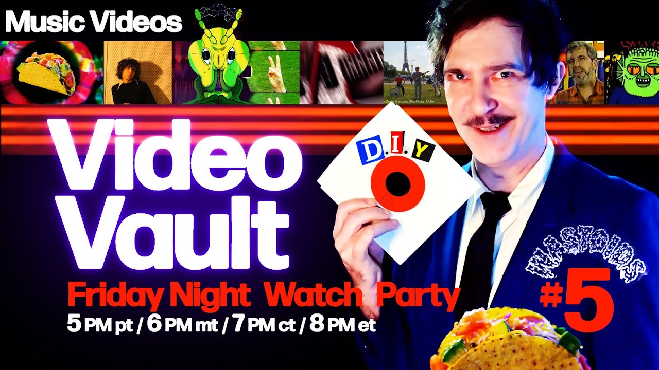 WASTOIDSDOTCOM's tweet card. Video Vault 5: D.I.Y. Party, Sharp Pins, Sam Jayne, Grocery Bag, K...