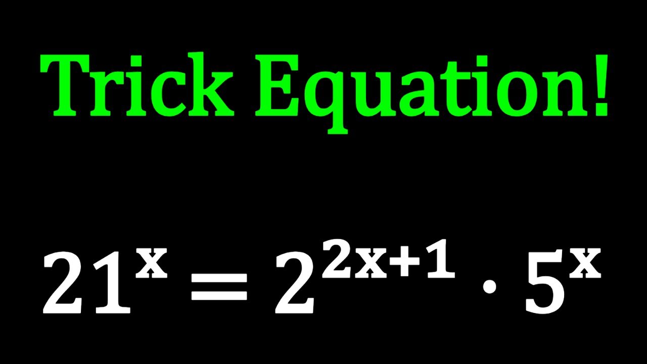 SyberMath's tweet card. This Simple Equation Has a Twist