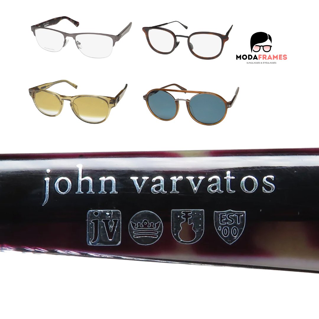 ModaFrames's tweet card. 100% genuine John Varvatos glasses & sunglasses. Official authorized distributor, no fakes guaranteed. Premium quality frames, free US shipping, unbeatable prices.
