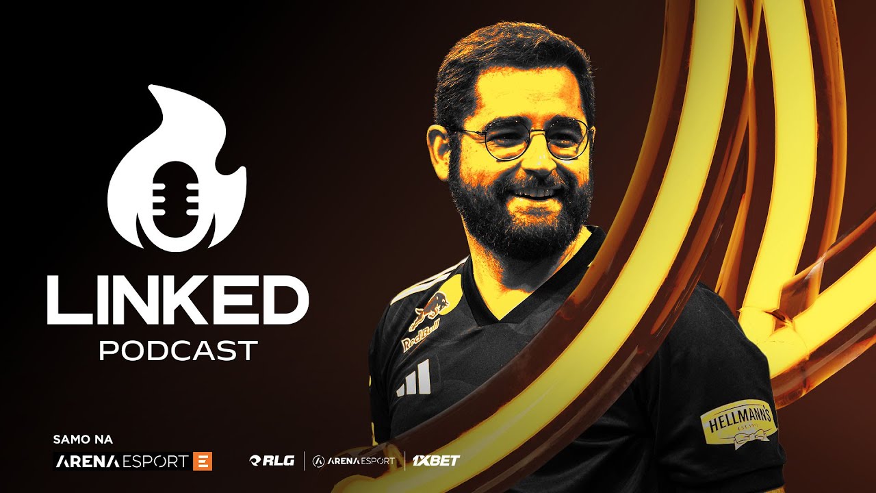 FalleNCS's tweet card. LINKED PODCAST Sezona 2 - FALLEN, SVOJIĆ & LEŠKO