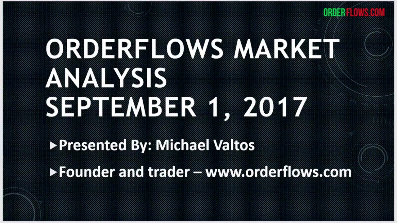 orderflowsmike's tweet card. Orderflows Market Analysis September 1 2017 FDAX Emini SP Crude Oil...