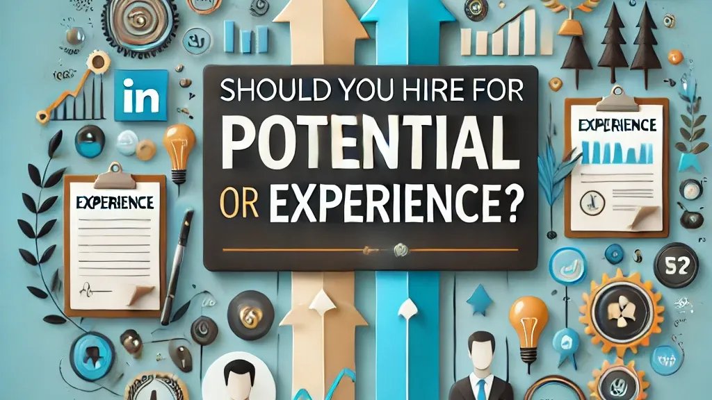 DigiRecComp's tweet card. Introduction: The Hiring Dilemma When hiring new talent, one key question always arises: Should you prioritise experience or potential? Hiring candidates with proven experience ensures immediate...