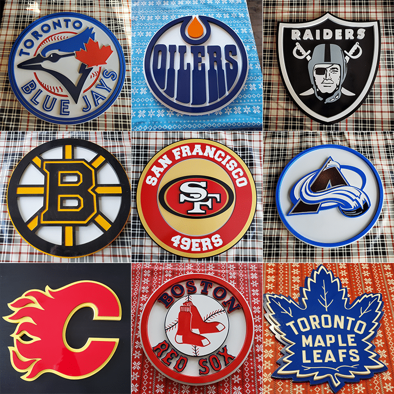 theoaworkshop's tweet card. Sport Signs - We like to sharpen and expand some of our skills by making Sport Signs. Take a look and let us know what you think. Contact us Today !