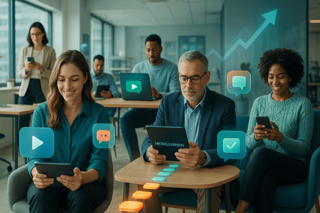 NajetteFellache's tweet card. Microlearning: Driving Employee Engagement and Business Growth One Small Step at a Time In today’s fast-paced business environment, traditional learning methods often fail to keep up with the…