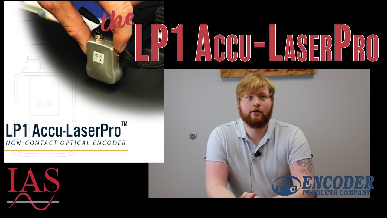 EncoderProducts's tweet card. IAS and the Encoder LP1 Accu-LaserPro