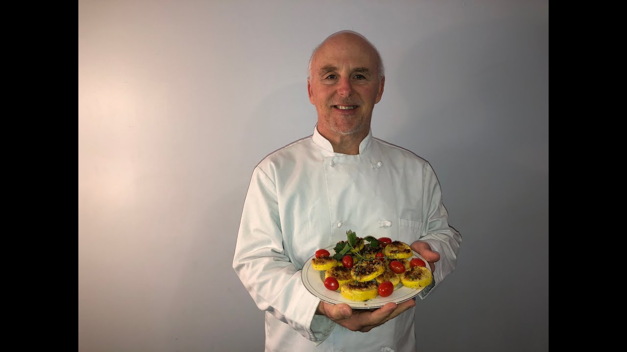 NENPL's tweet card. Summer Squash with Panko and Thyme -Simply Creative Chef Rob Scott