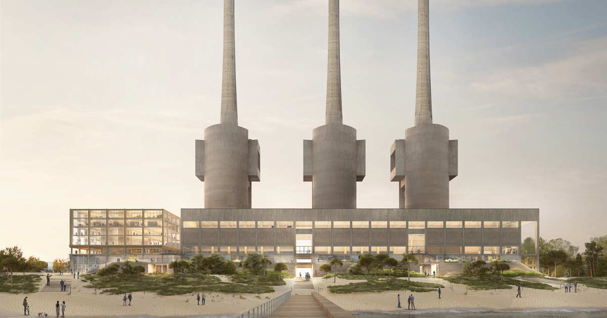 arquitecturayd's tweet card. Antes de que su futura reforma sea realidad, la belleza brutalista de la central térmica de Les Tres Xemeneies acoge la celebración de Ombra Festival. Del 4 al 7 de diciembre, las artes y las músicas...