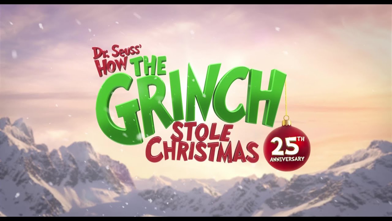 christmas's tweet card. How the Grinch Stole Christmas | 25th Anniversary Trailer