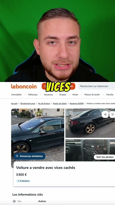 DjDjvaro's tweet card. Voiture à vendre avec vices cachés…Tout est dans la vidéo 😅🤦‍♂️ !...