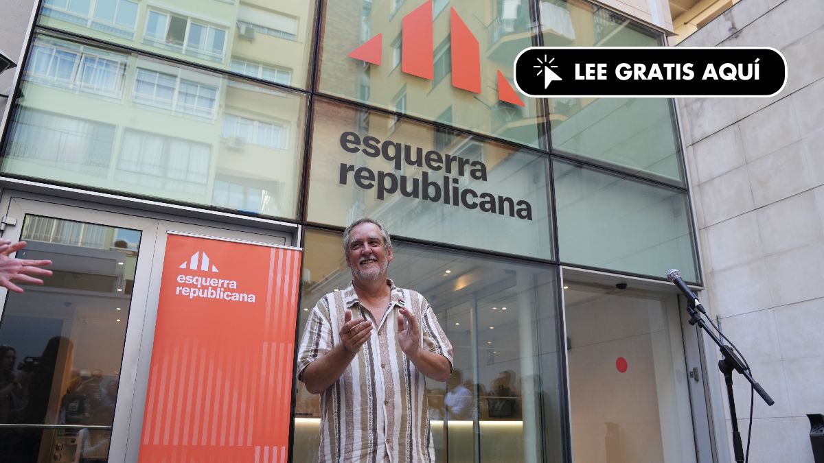 TheObjective_es's tweet card. Ocho de los 13 miembros de la dirección permanente de la Federación de ERC en Barcelona han dimitido entre este jueves y este viernes, según ha podido