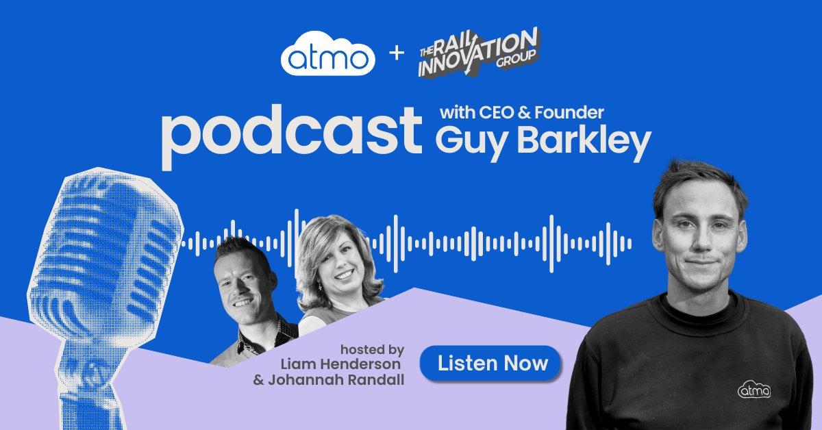 AtmoTechnology's tweet card. Atmo Technology is delighted to announce its membership of The Rail Innovation Group (RIG), marking a milestone in Atmo’s mission to revolutionise the rail industry through innovative environmental...