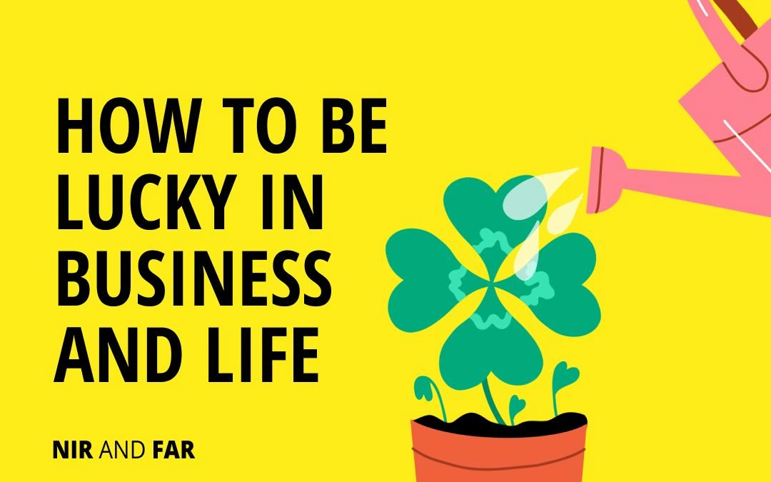 Mihai_i_c's tweet card. Something as vague and indiscernible as “luck” has no place in the business world, right? Except studies show luck can make all the difference between business success and failure. Turns out, it’s...