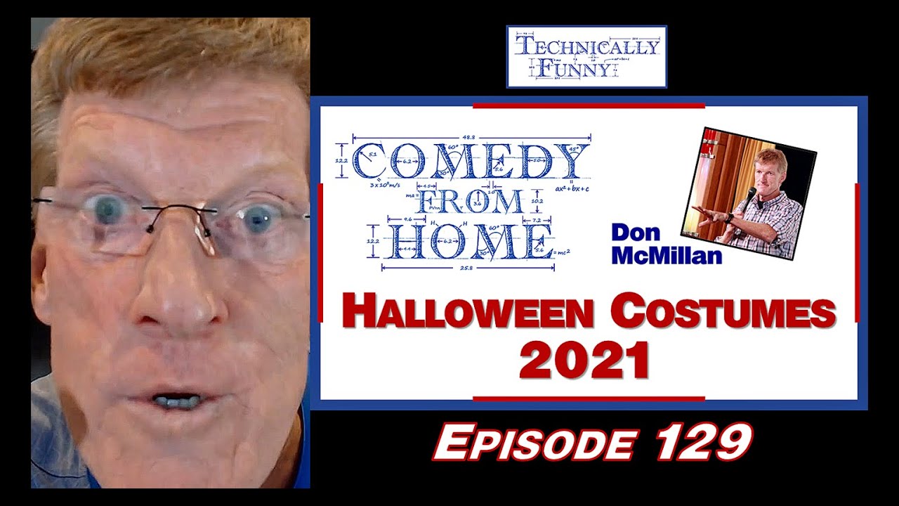 EngineersHumor's tweet card. Top Halloween Costumes 2021 - Comedy from Home (E129)