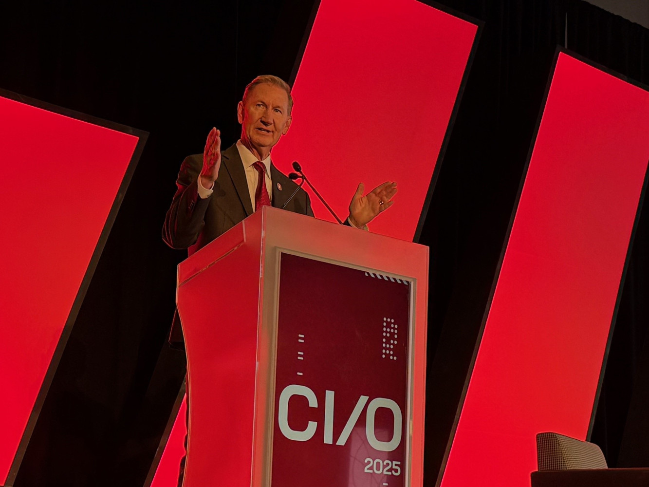 OhioStateNews's tweet card. Now is the time to build things.That was the overarching message from founders, technology enthusiasts and futurists at Construct I/O 2025. The annual builder’s summit was hosted by The Ohio State...