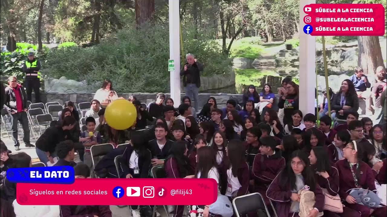 FILIJCDMX's tweet card. Súbele a la Ciencia