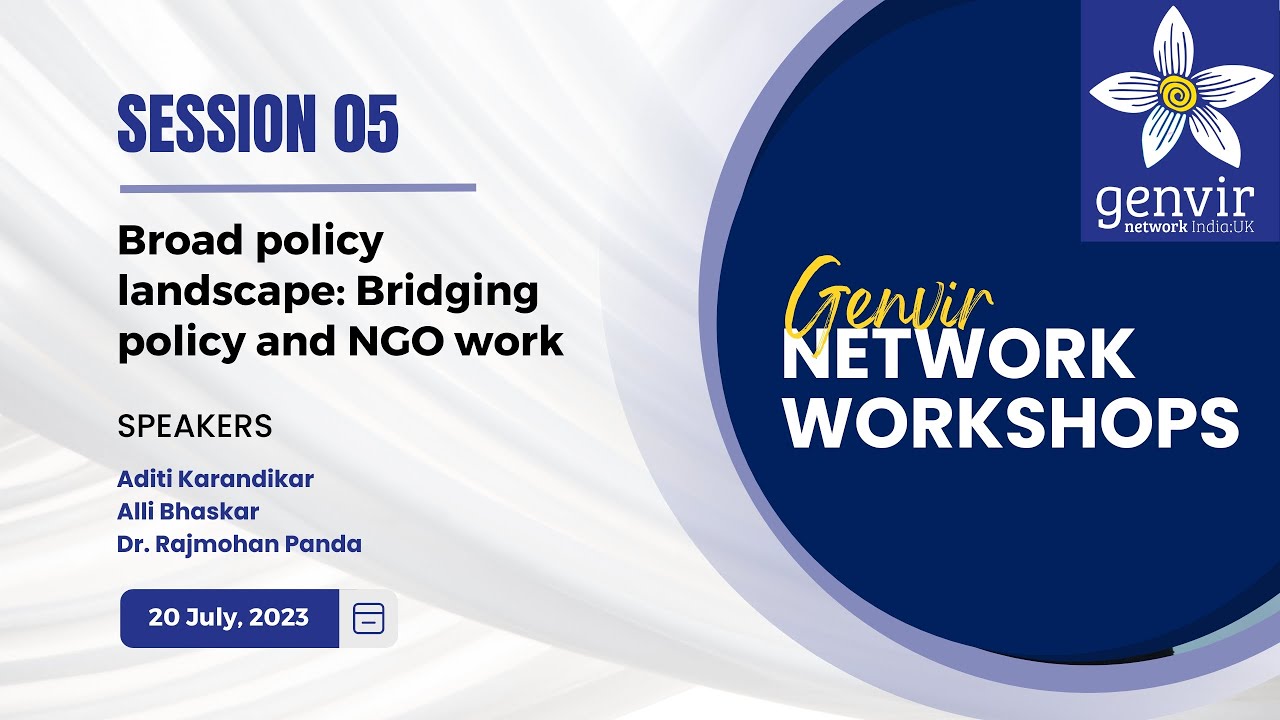 ProjectGenViR's tweet card. GenViR Network Workshop | Session 05 | Broad policy landscape:...