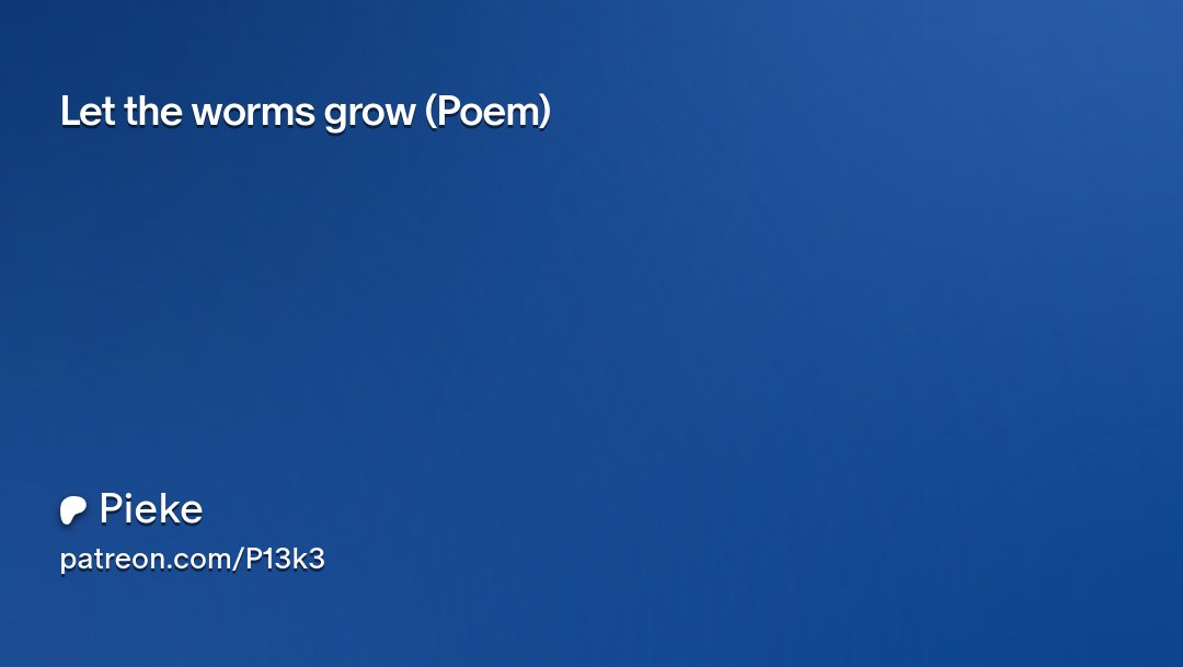 _pieke's tweet card. Get more from Pieke on Patreon