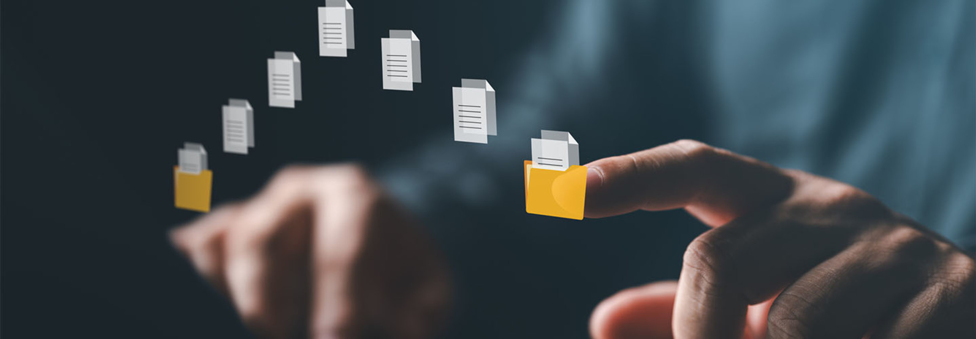 ECMNOW's tweet card. Newer technologies such as intelligent document processing are key.