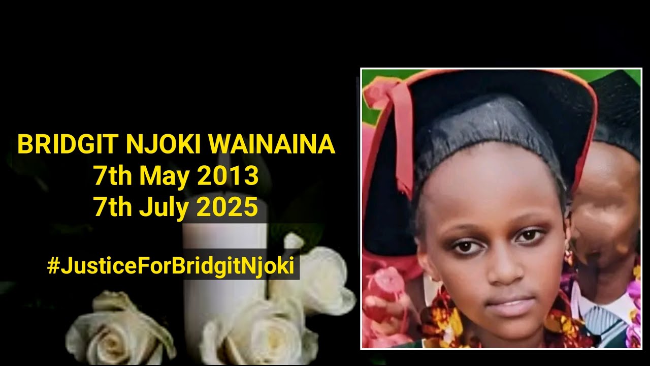 kimcreationske's tweet card. RIP BRIDGIT NJOKI WAINAINA(7/5/2013-7/72025)