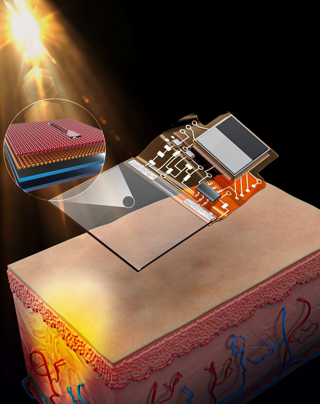 netcomponents's tweet card. Scientists in South Korea have unveiled a transparent, wearable sensor that monitors a user's exposure to ultraviolet A (UVA) radiation in real-time. The technology could help prevent sunburn and...