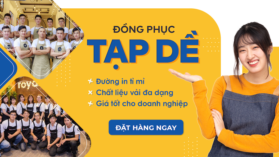 haitrieucom's tweet card. Xưởng May Tạp Dề Đồng Phục Chuyên May In Thêu Các Mẫu Đồng Phục Tạp Dề Đẹp Mới Nhất 2025, Chất Lượng, Thiết Kế Theo Yêu Cầu, Chất Liệu Vải: Miro, Kaki, Kate, Vải Bố...