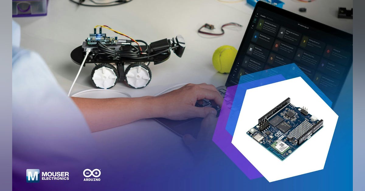 MicrowavesRF's tweet card. Arduino’s UNO Q single-board computer bridges high-performance computing with real-time control.