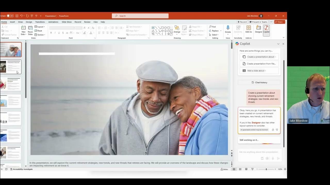 Thriveon1's tweet card. Exploring Microsoft Copilot for Enhanced Productivity