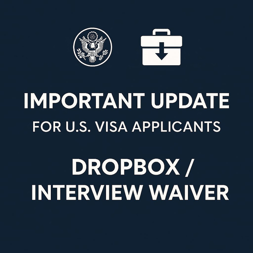 gnanamookan's tweet card. The U.S. Consular Mission in India recently updated the eligibility for Interview Waiver (Dropbox) rule⚠️ Recent Update Made in the U.S. Visa Scheduling Portal:If you're eligible for a non-immigrant...