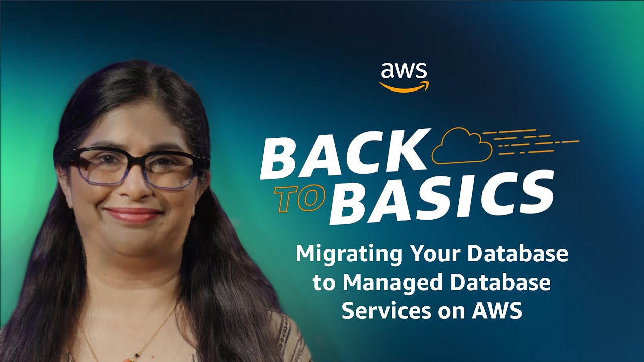 AWSArchitecture's tweet card. Back to Basics: Migrating Your Database to Managed Database Services...