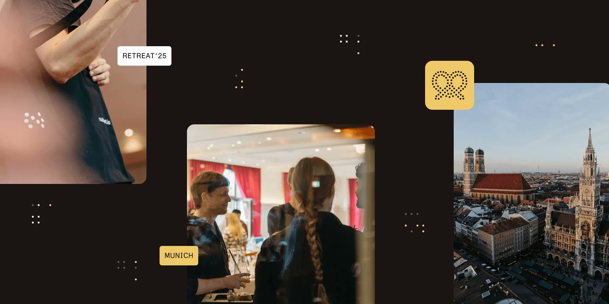 deutschbitte's tweet card. One year into our rebrand, we gathered in Munich to focus on AI, team bonding, and celebrating how far we’ve come together.