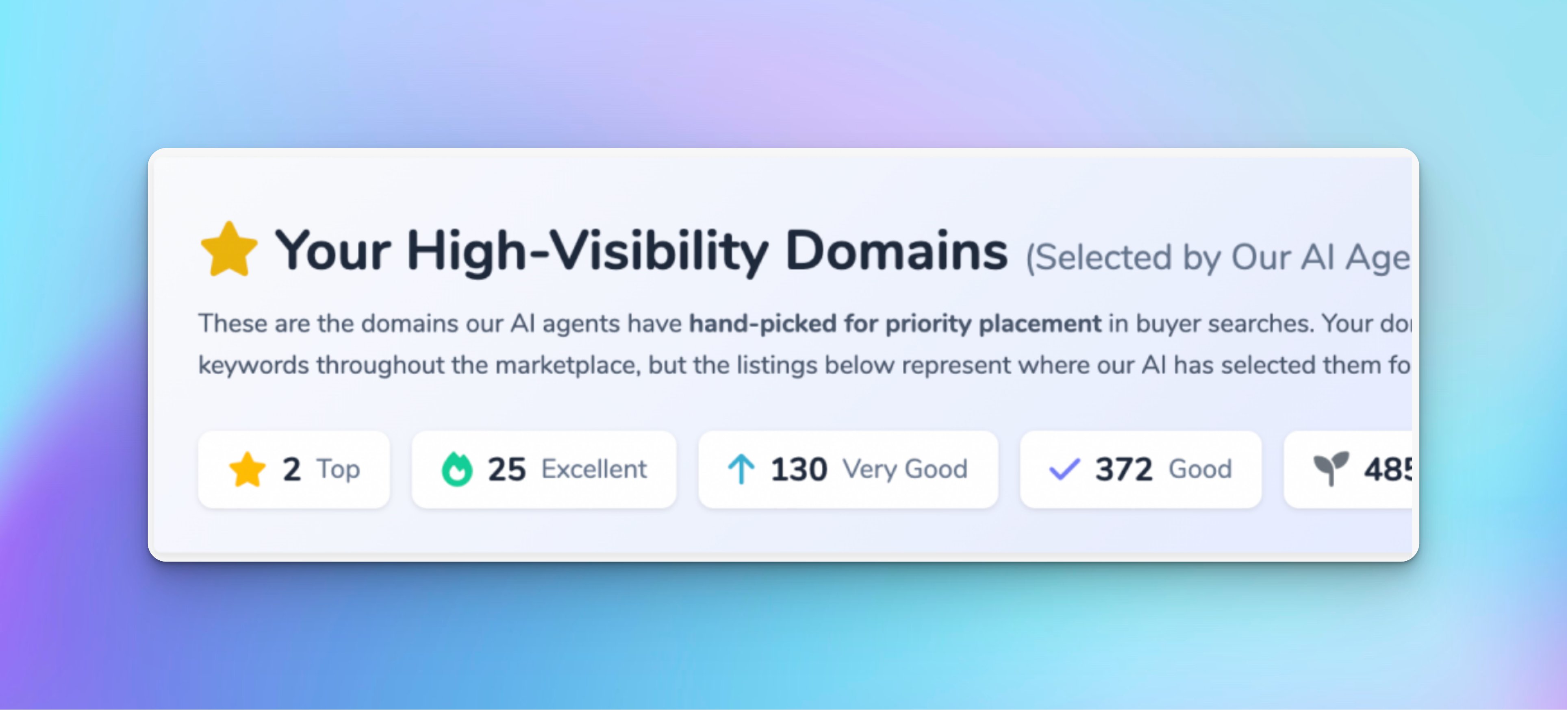 atomHQ's tweet card. See exactly where your Premium domains are getting priority placement A few days ago, we shared a major update about the improvements we’ve made to search and discovery across the Atom marketplace....