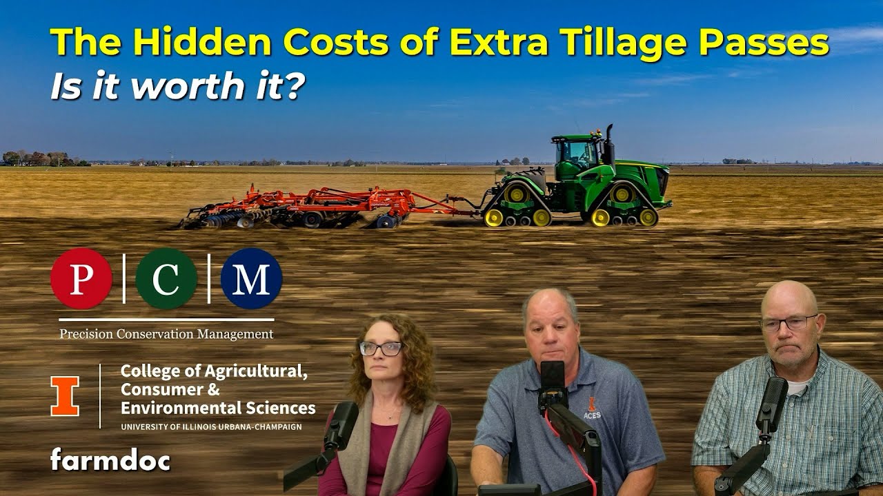 farmdocDaily's tweet card. The Hidden Costs of Extra Tillage Passes: Is it worth it?